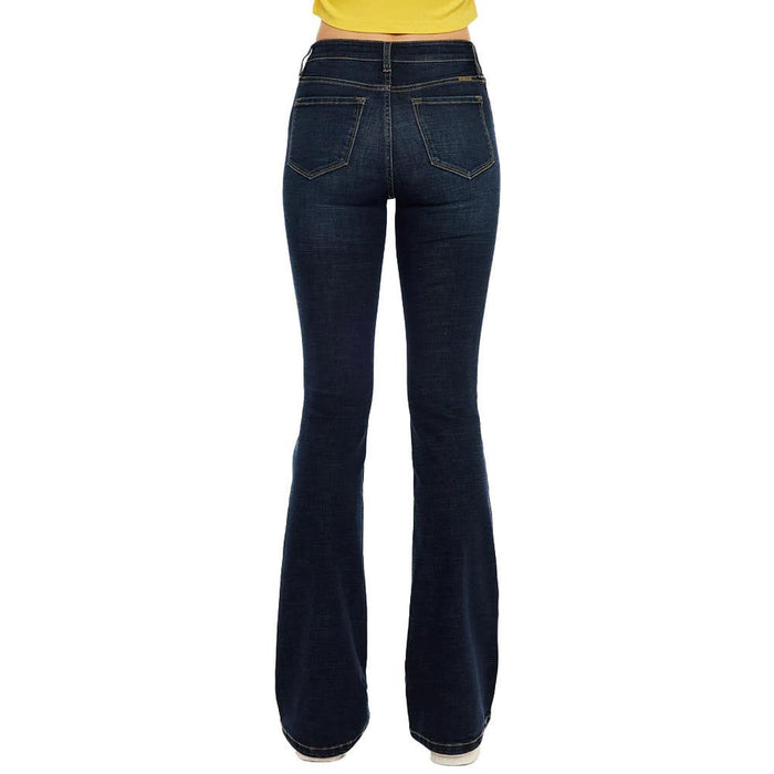 Women's Dark Wash High Rise Boot Cut Jean