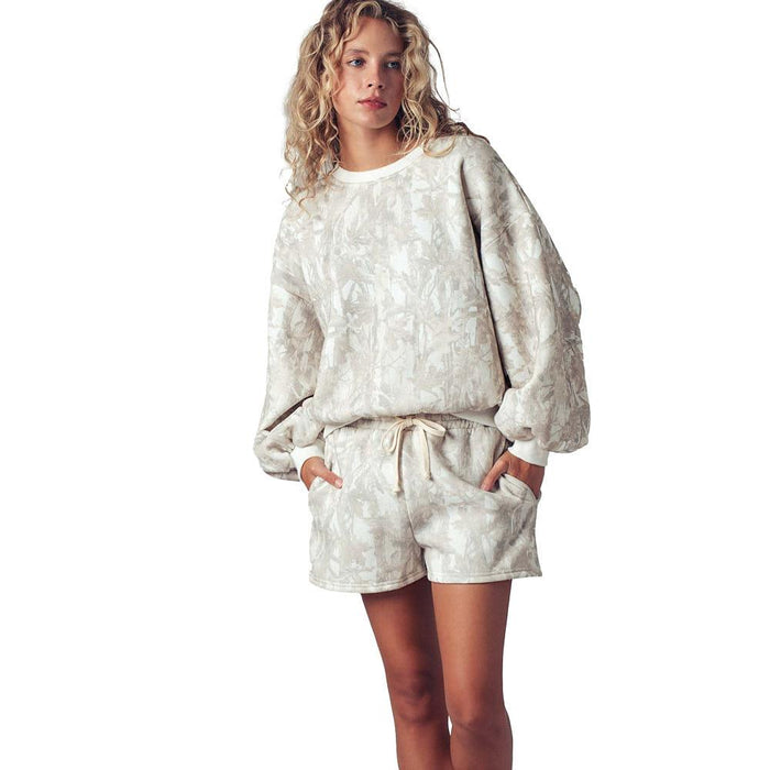 Women's Khaki Chill Weekend Camo Set
