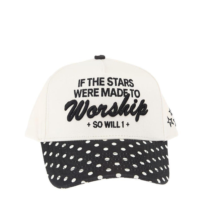 If The Stars Were Made To Worship Polka Dot Cap
