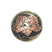 1.5in Merlane Copper Flower Screwback Concho