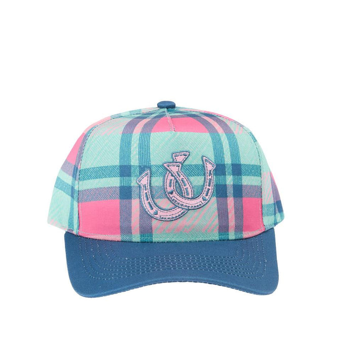 Plaid Horseshoe Cap