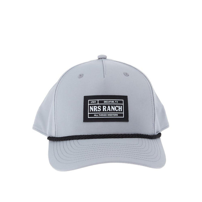 Ranch Rope Grey & Black Cap