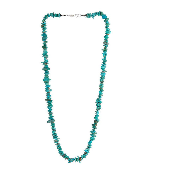 Hand Strung Kingman Turquoise Necklace