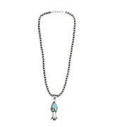 Navajo Pearl Sonoran Gold Squash Necklace