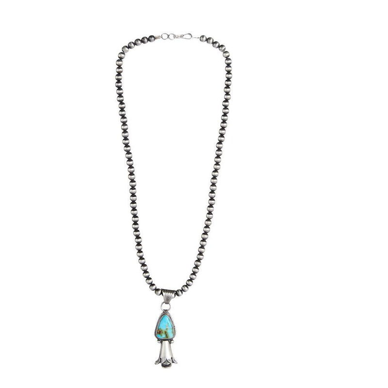 Navajo Pearl Sonoran Gold Squash Necklace