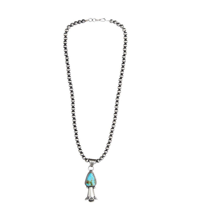 Navajo Pearl Sonoran Gold Squash Necklace