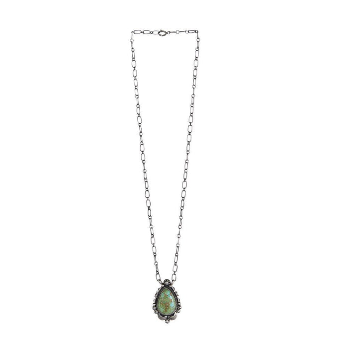 Handmade Sterling Silver Sonoran Gold Necklace