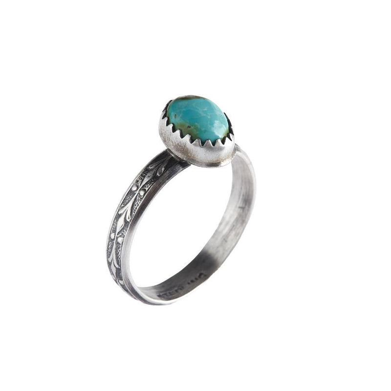 Sterling Silver Sonoran Gold Ring