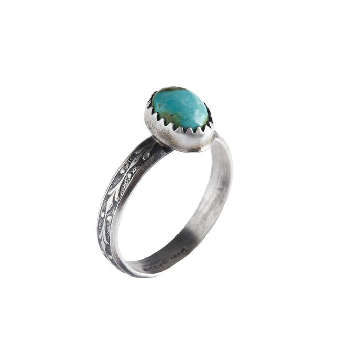 Sterling Silver Sonoran Gold Ring