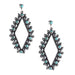 Sterling Dot Turquoise Post Earrings