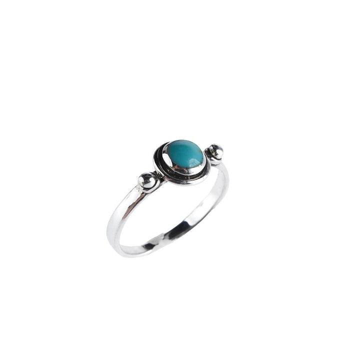 Sterling with Turquoise Stone Ring
