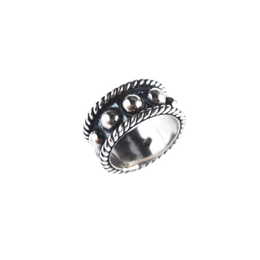 Sterling Silver Dot Ring