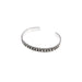 Sterling Silver Thin Dot Cuff