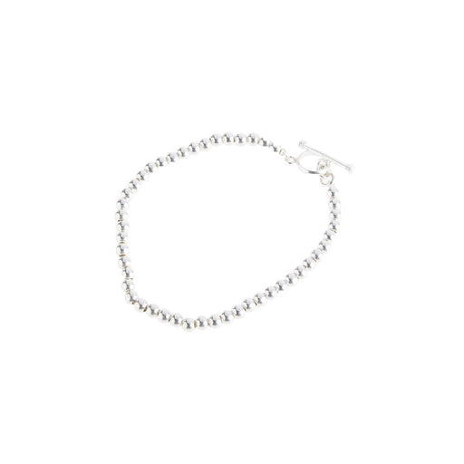 Sterling Small Bead Bracelet