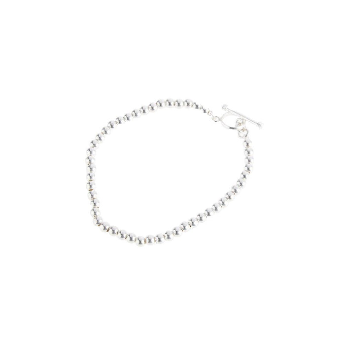 Sterling Small Bead Bracelet