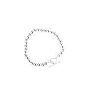 Sterling Medium Bead Bracelet