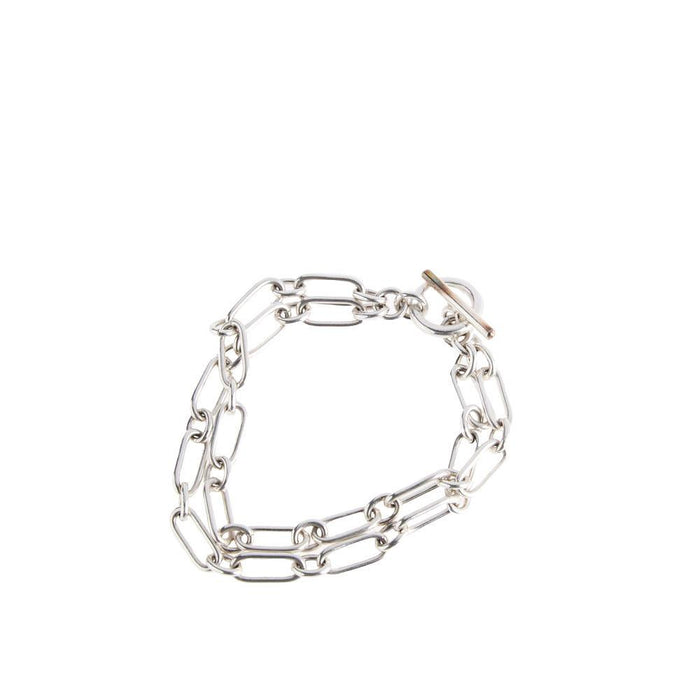Sterling Double Chain Bracelet