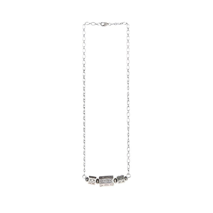 Sterling Silver Bead Chain Necklace