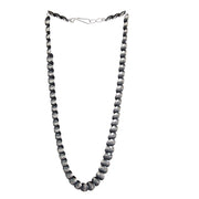 Sterling Silver Flat Disc Necklace