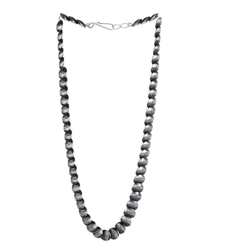 Sterling Silver Flat Disc Necklace