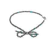Navajo Pearl Turquoise Hat Accessory
