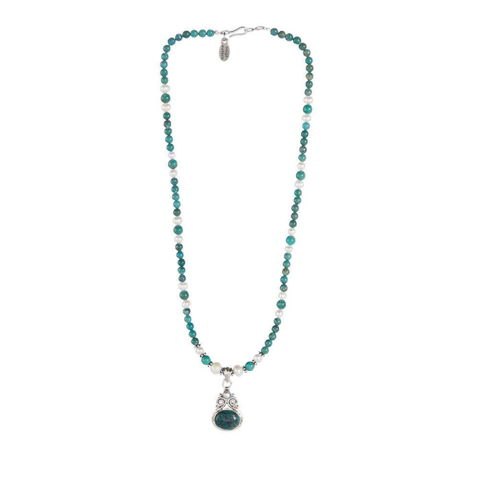 Beaded Pearl Pendent Bracelet