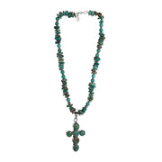 Nugget Cross Necklace