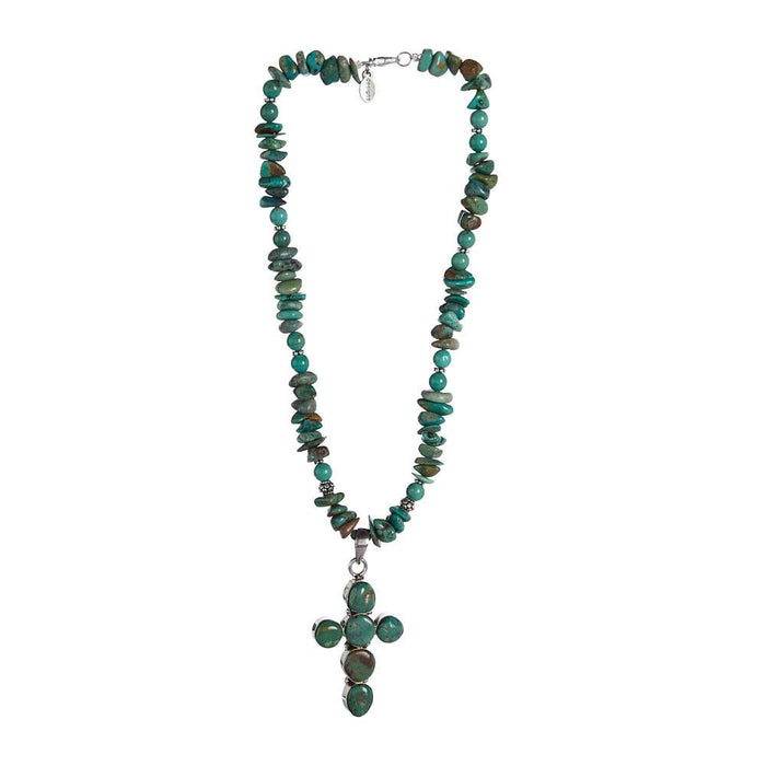 Nugget Cross Necklace