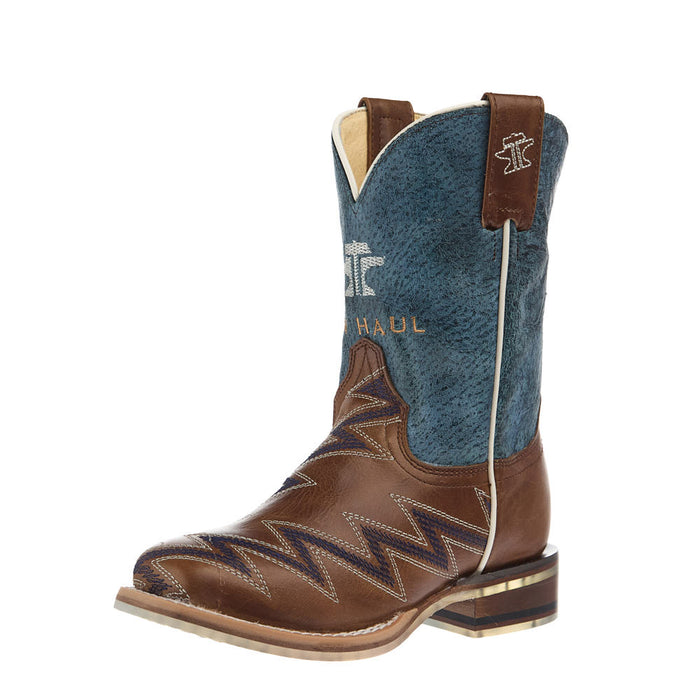 Kids Lightning Fast Sole Square Toe Boot