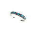Sterling Silver Kingman Turquoise Cuff