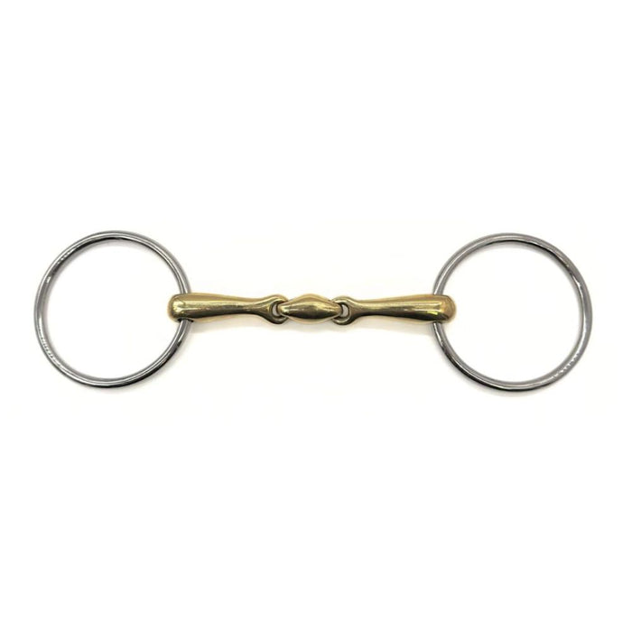 Double Jointed Golden Ease Loose Ring Bit 5"