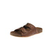 Women's Desiree Tan Tooled Two Buckle Sandal