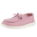 Kid's Wendy Strech Canvas Cameo Pink Casual Shoe