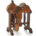 Used 13.5in Roughout Padded Seat Team Roper