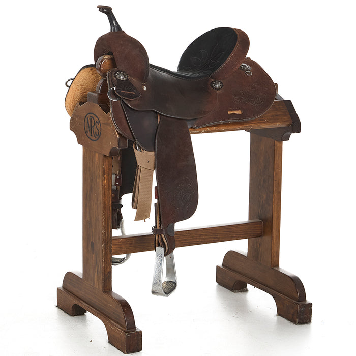 Used 14in Roughout Barrel Saddle Padded Seat