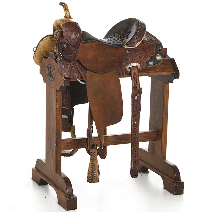 Used 14in Lynn McKenzie Special Barrel Saddle