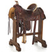 Used 15.5in Basket Stamp Ranch Roper with 7in Gullet