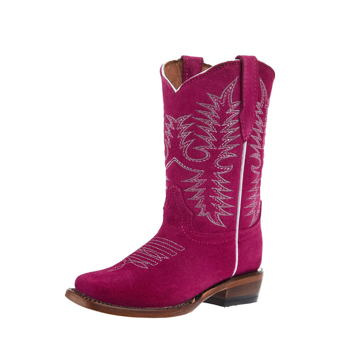 Kid's Pink Roughout Vamp with Matching Top