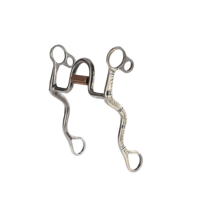 High Port Cricket Silver Shank Bit