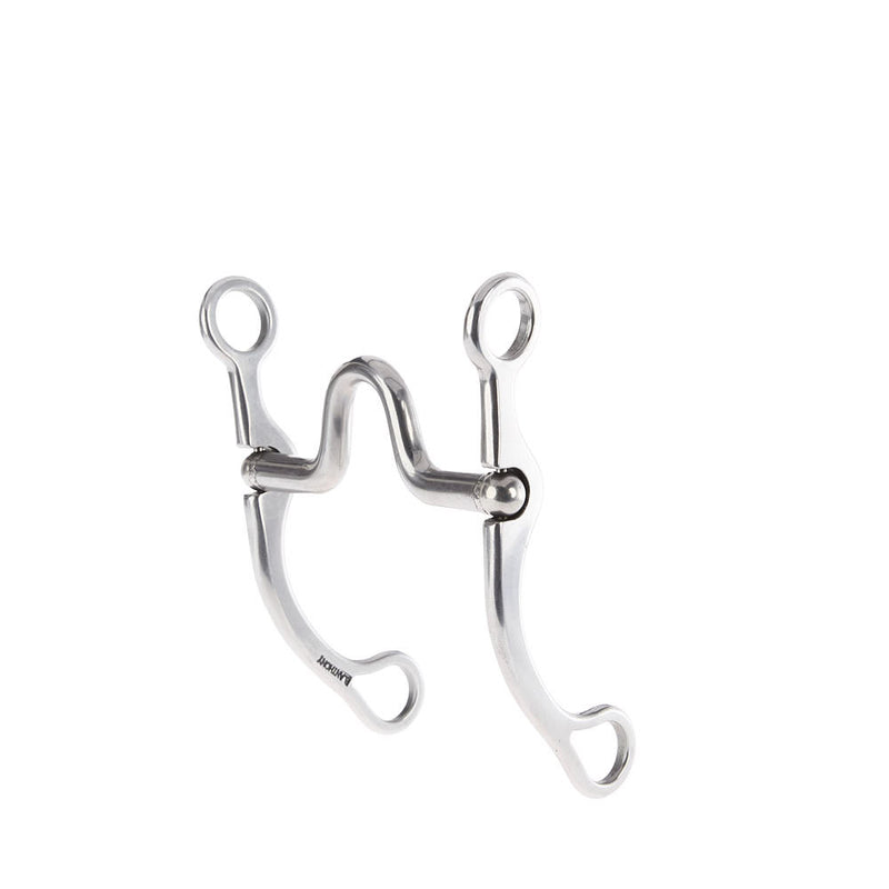 Solid High Port Silver Shank Bit