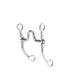 Solid High Port Silver Shank Bit