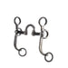 Low Port Silver Short Shank Bit