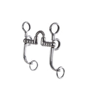 Low Port with Beaded Bars Short Shank Bit