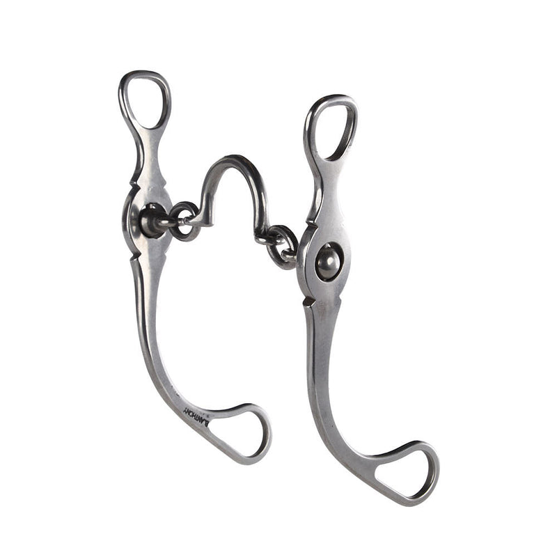 Chain Port Silver Shank Bit