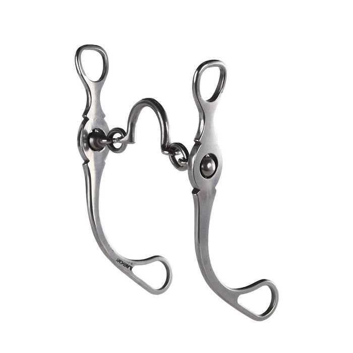 Chain Port Silver Shank Bit
