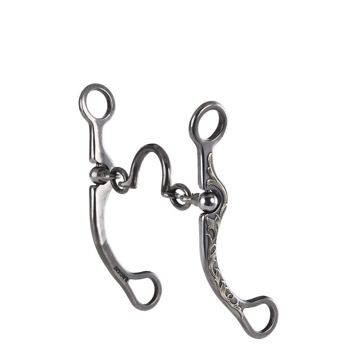 Chain Port Floral Shank Bit