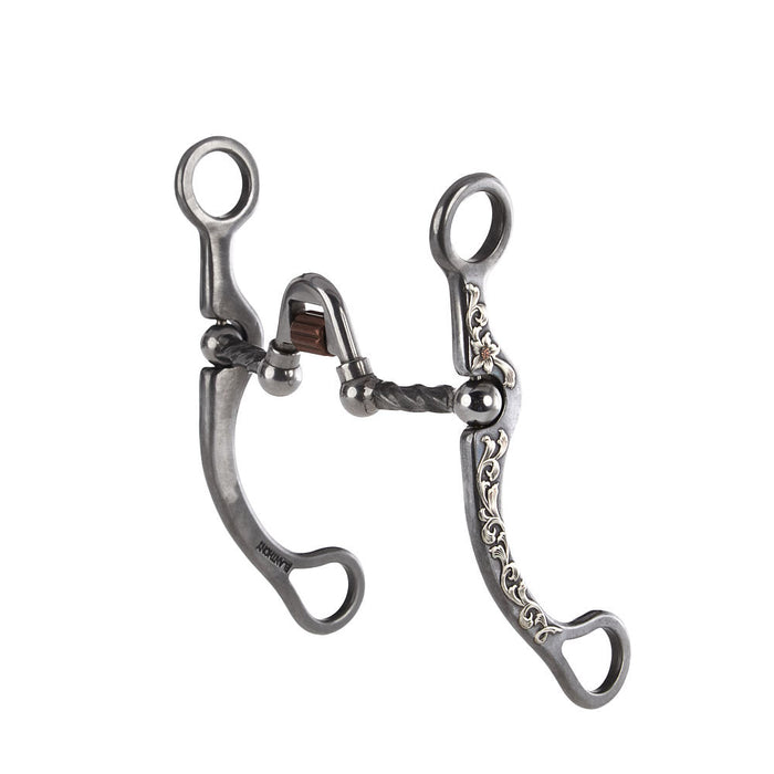 Slow Twist V Cricket rection Floral Shank Bit