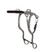 Mounted Floral Long Shank Hackamore