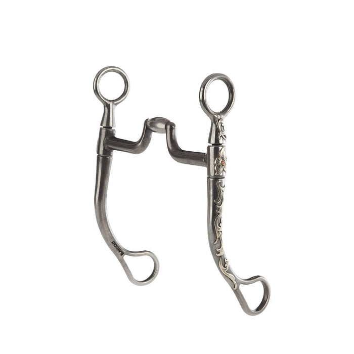 Square Hinge Port Floral Shank Bit