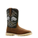 Men's Activator Live Free 11In Brown Wide Square Steel Toe Work Boot